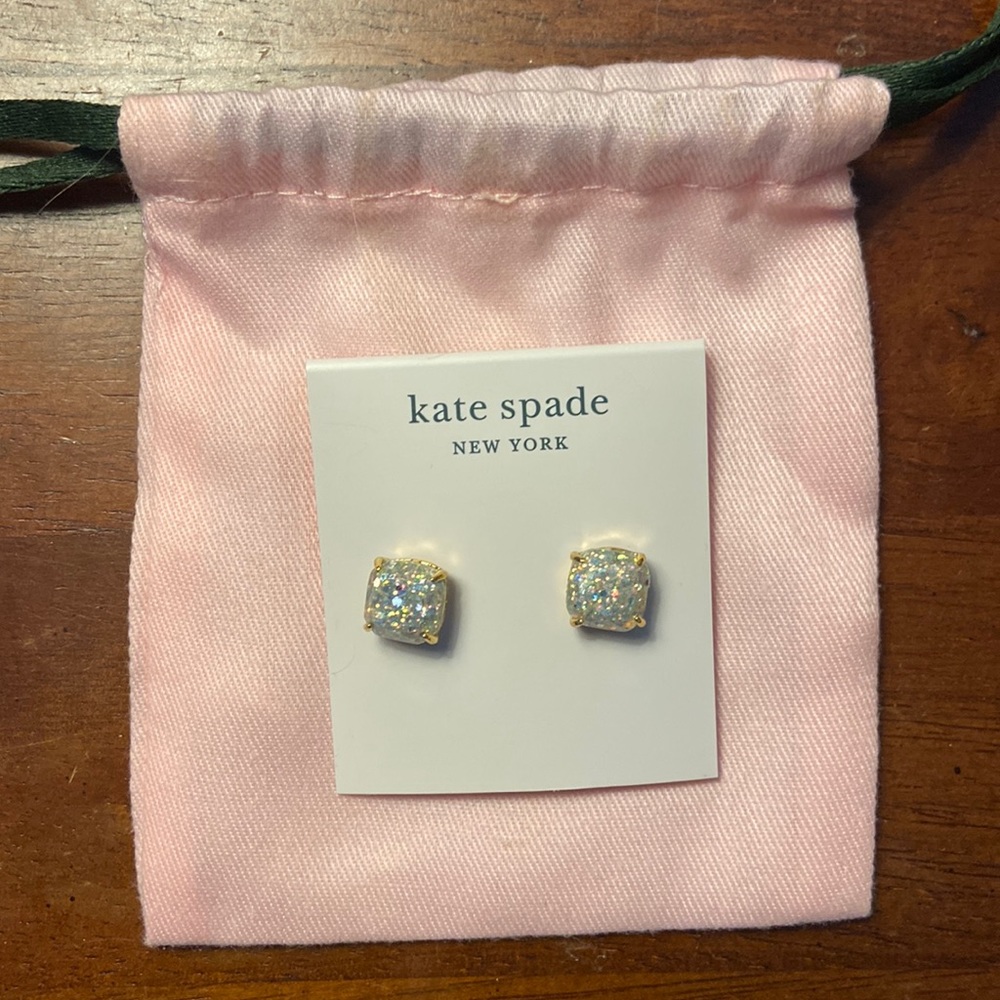 Kate Spade sparkle stud earrings